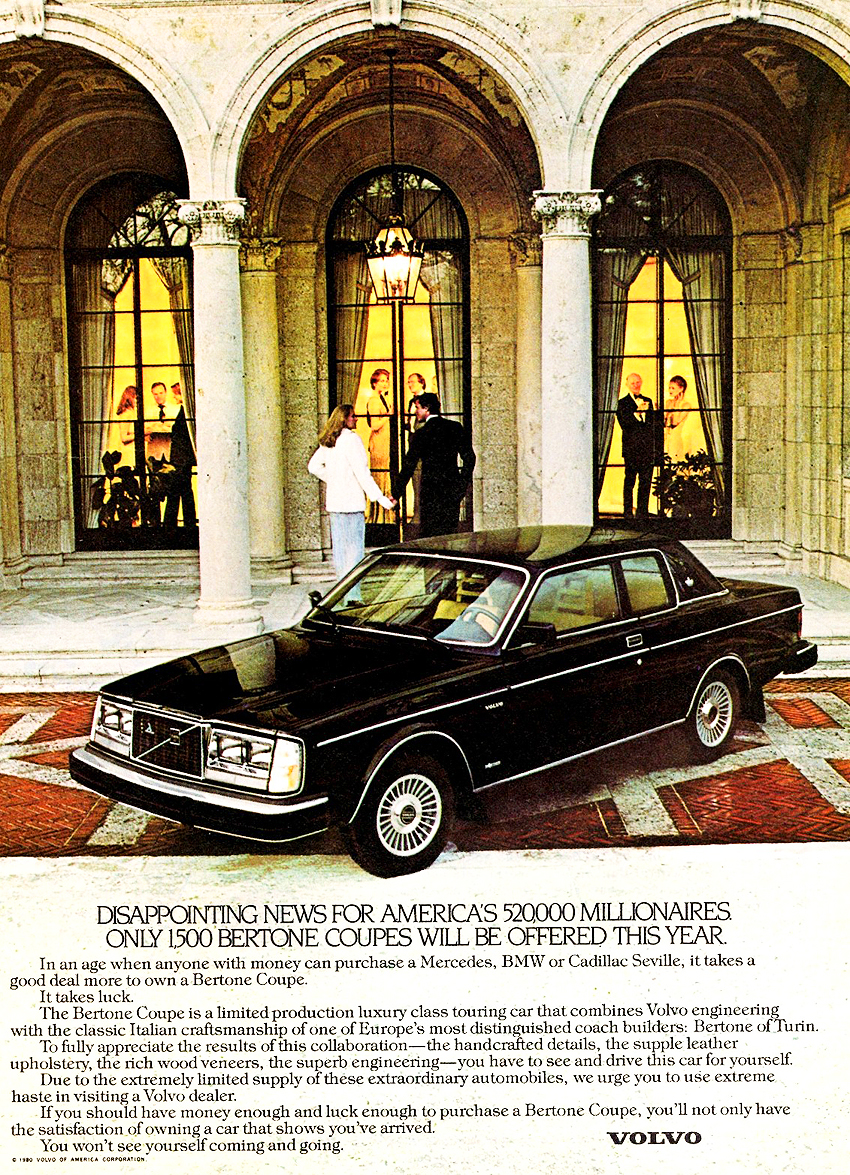 1980 Volvo Auto Advertising